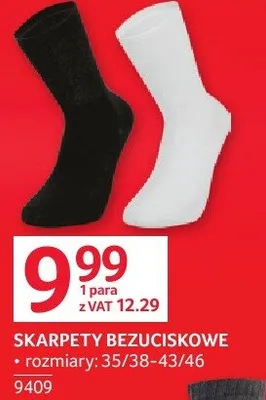 SKARPETY BEZUCISKOWE promocja w Selgros