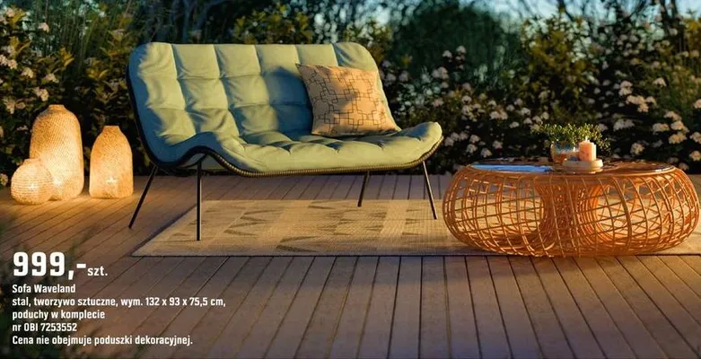 Sofa Waveland promocja w OBI