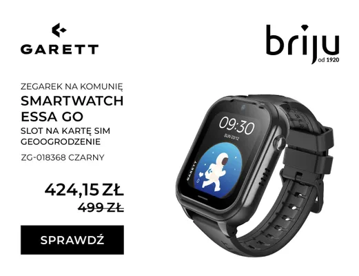 Smartwatch Essa Go promocja w Briju