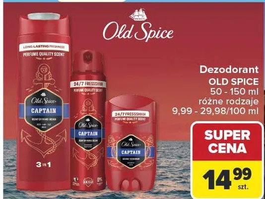 Dezodorant Old Spice promocja w Carrefour Market