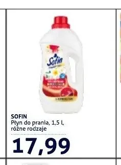 Płyn do prania Sofin promocja w Blue Stop