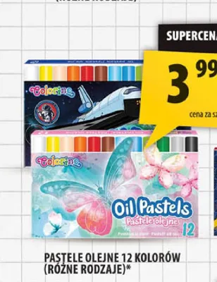 Pastele olejne Colorino 12 kolorów promocja w Arhelan