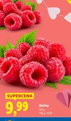 Maliny promocja w Lidl