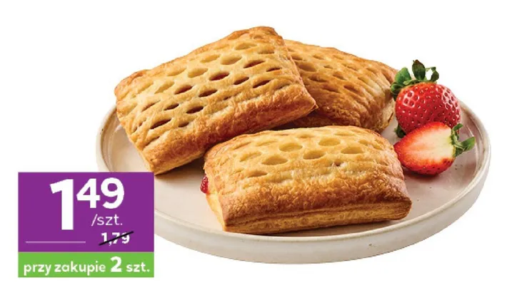 Ciastka francuskie promocja w Stokrotka