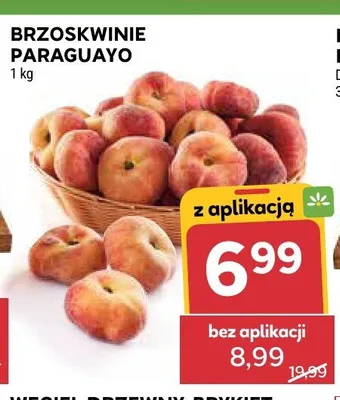 Brzoskwinie Paraguayo Gustavus promocja w Stokrotka