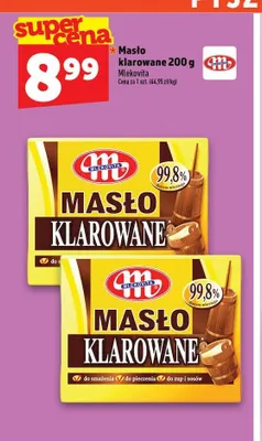 Masło klarowane Mlekovita promocja w TOPAZ