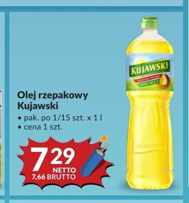 Olej rzepakowy Kujawski promocja w Makro