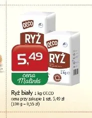 Ryż biały Otco promocja w MALINKA