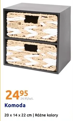 Komoda 20x14x22 cm, różne kolory promocja w Action