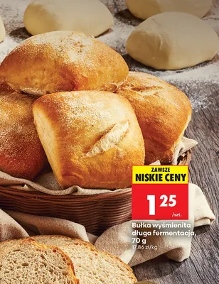 Bułka wyśmienita długa fermentacja promocja w Biedronka