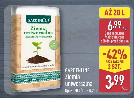 Ziemia uniwersalna promocja w Aldi