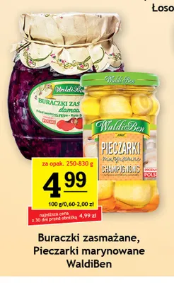 Buraczki zasmażane WaldiBen promocja w Gram Market