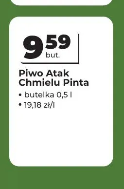 Piwo Atak Chmielu Pinta promocja w Odido