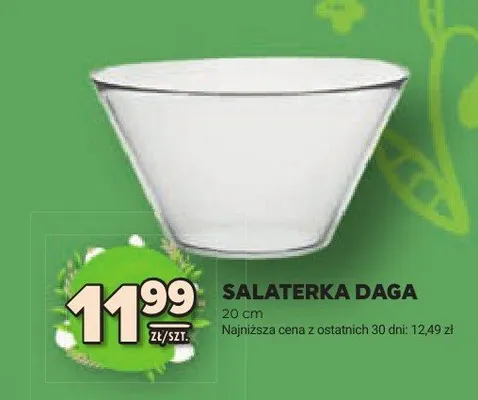 Salataterka Daga 20cm promocja w Stokrotka