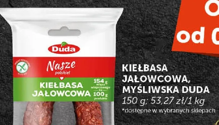 Kiełbasa jałowcowa, myśliwska promocja w Euro Sklep