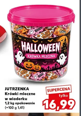 Krówki mleczne w wiaderku Jutrzenka promocja w Kaufland