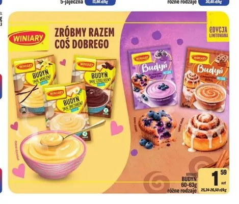 Budyń Winiary promocja w Tomi Markt