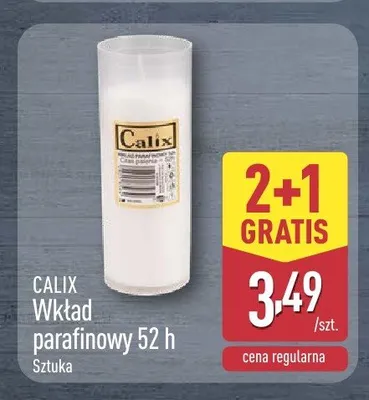 Wkład parafinowy Calix 52 h promocja w Aldi