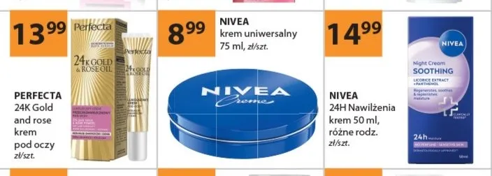 Krem do twarzy Nivea 24H Nawilżenia promocja w Drogerie Laboo