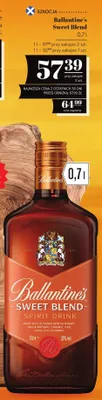 Whisky Ballantine's Sweet Blend promocja w POLOmarket