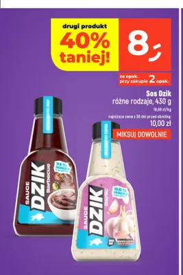 Sos Dzik garlic promocja w Dealz