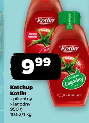 Ketchup Kotlin pikantny promocja w Netto