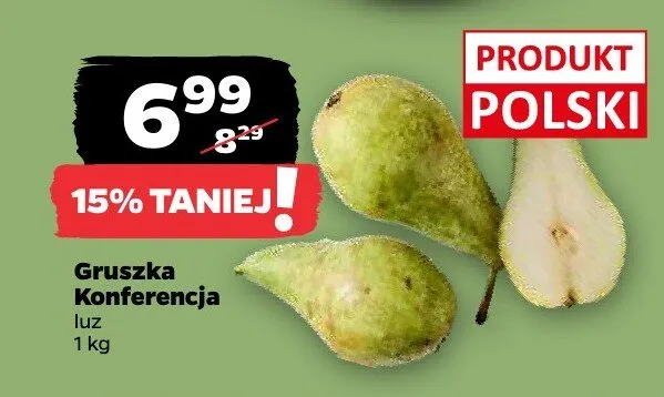Gruszka Konferencja luz polska promocja w Netto