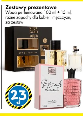 Zestaw prezentowy Fine Gold 999,9 Real Time promocja w Tedi