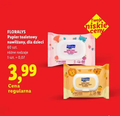 Papier toaletowy nawilżany ultra med Regina promocja w Lidl