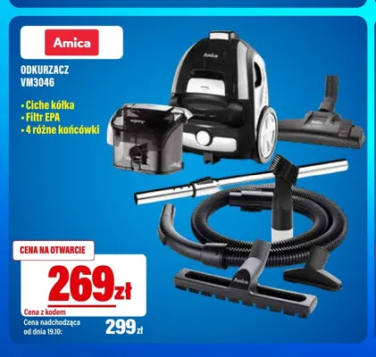 Odkurzacz VM3046 Amica promocja w RTV EURO AGD