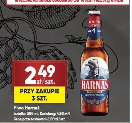 Piwo Harnaś promocja w Avita
