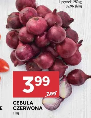 Cebula czerwona promocja w Stokrotka