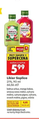 Likier Soplica cytryna promocja w Biedronka