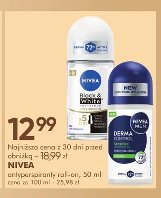 Antyperspirant roll-on Nivea promocja w Super-Pharm