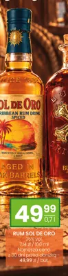Rum Sol De Oro promocja w Twój Market