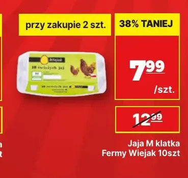 Jajka kurze M klatka Fermy Wiejak promocja w API Market