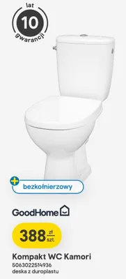 Kompakt WC Kamori GoodHome promocja w Castorama