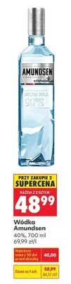 Wódka Amundsen promocja w Biedronka