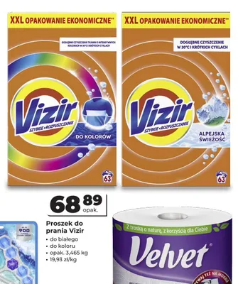 Proszek do prania Vizir do białego promocja w Odido