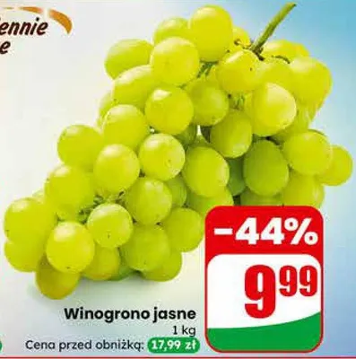 Winogrono jasne promocja w Dino