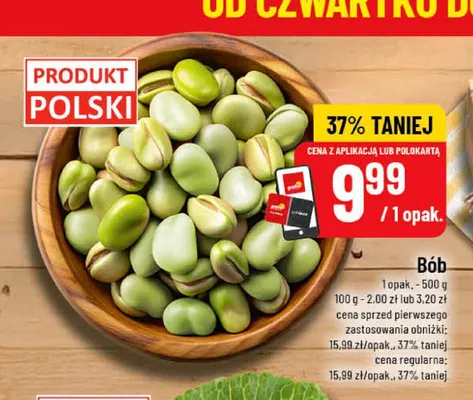 Bób polski promocja w POLOmarket
