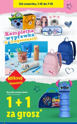 Artykuły szkolne promocja w Lidl