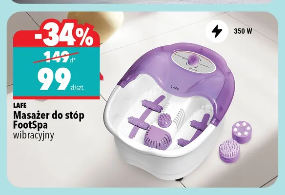 Masażer do stóp Lafe FootSpa promocja w Biedronka Home