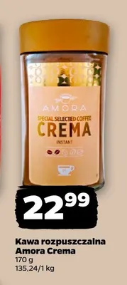 Kawa rozpuszczalna Amora Crema promocja w Netto