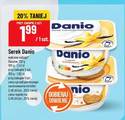 Serek Danio promocja w POLOmarket