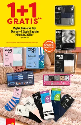 Majtki, bokserki, figi, skarpety i stopki Captain Mike lub ZaZiZo promocja w POLOmarket