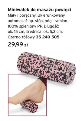 Miniwałek do masażu powięzi promocja w Tchibo