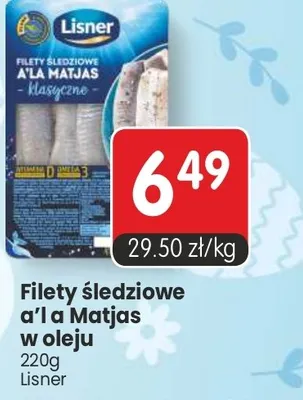 Filety śledziowe a'la Matjas w oleju promocja w Market Point