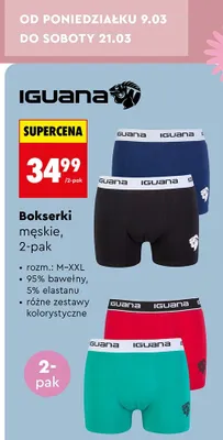 Bokserki męskie 2-pak promocja w Biedronka