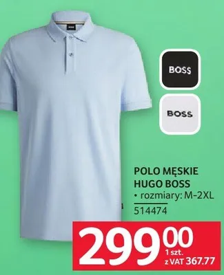 Polo męskie Hugo Boss promocja w Selgros